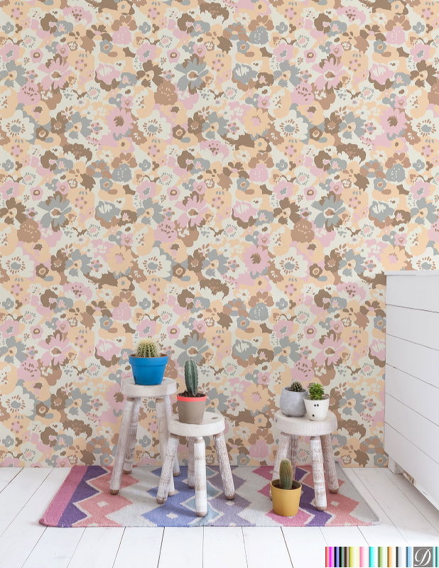 Wild Flower Wallpaper by Aimee Wilder