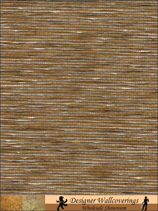 Koko Horizontal Metallic Weave Wallpaper | Phillipe Romano