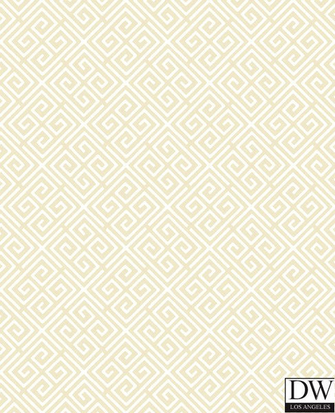 Omega Gold Geometric Wallpaper