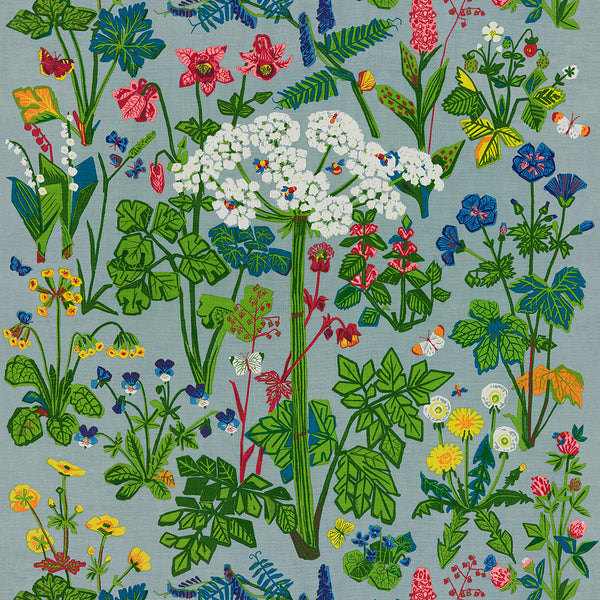 Aurora Mural - Multi Wallcoverings | Schumacher