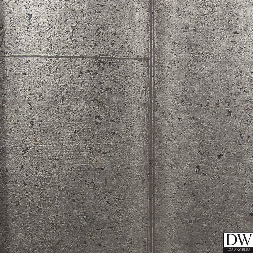 Bella Palermo Metallic Stone Slab Print on Cork Wallpaper | Phillipe Romano