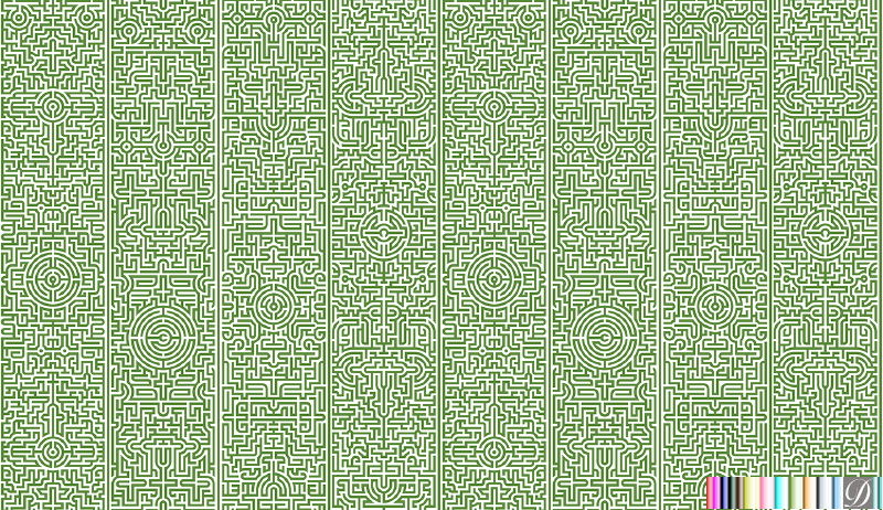 Labyrinth Wallpaper by Studio Job Wallpaper