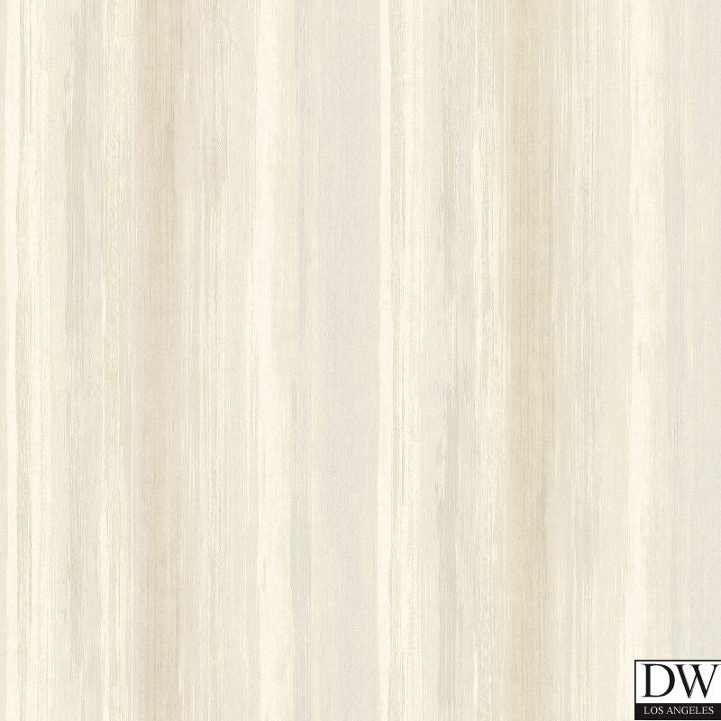 Sebago Grey Dry Brush Stripe Wallpaper
