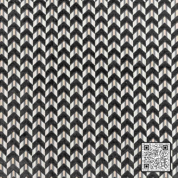  BAILEY VELVET VISCOSE - 57%;COTTON - 43% CHARCOAL GREY  UPHOLSTERY available exclusively at Designer Wallcoverings