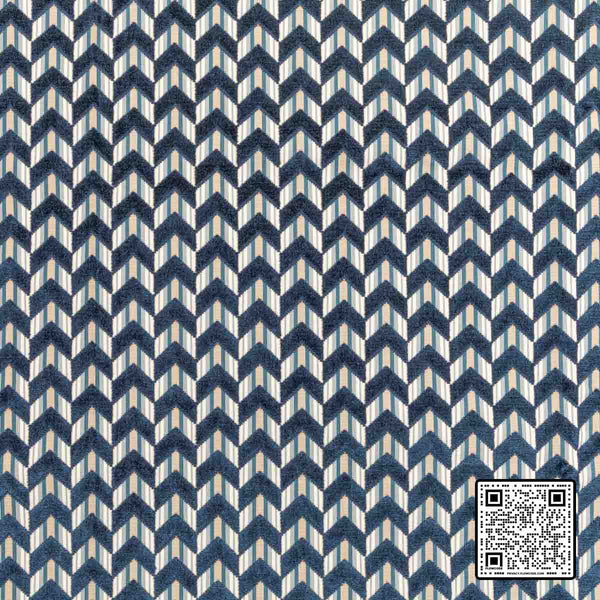  BAILEY VELVET VISCOSE - 57%;COTTON - 43% DARK BLUE BLUE BLUE UPHOLSTERY available exclusively at Designer Wallcoverings