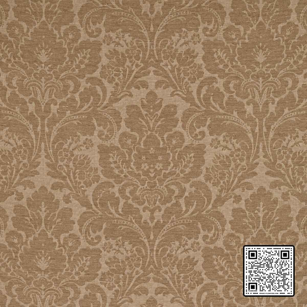  ACANTHUS DAMASK LINEN WHEAT CAMEL YELLOW MULTIPURPOSE available exclusively at Designer Wallcoverings