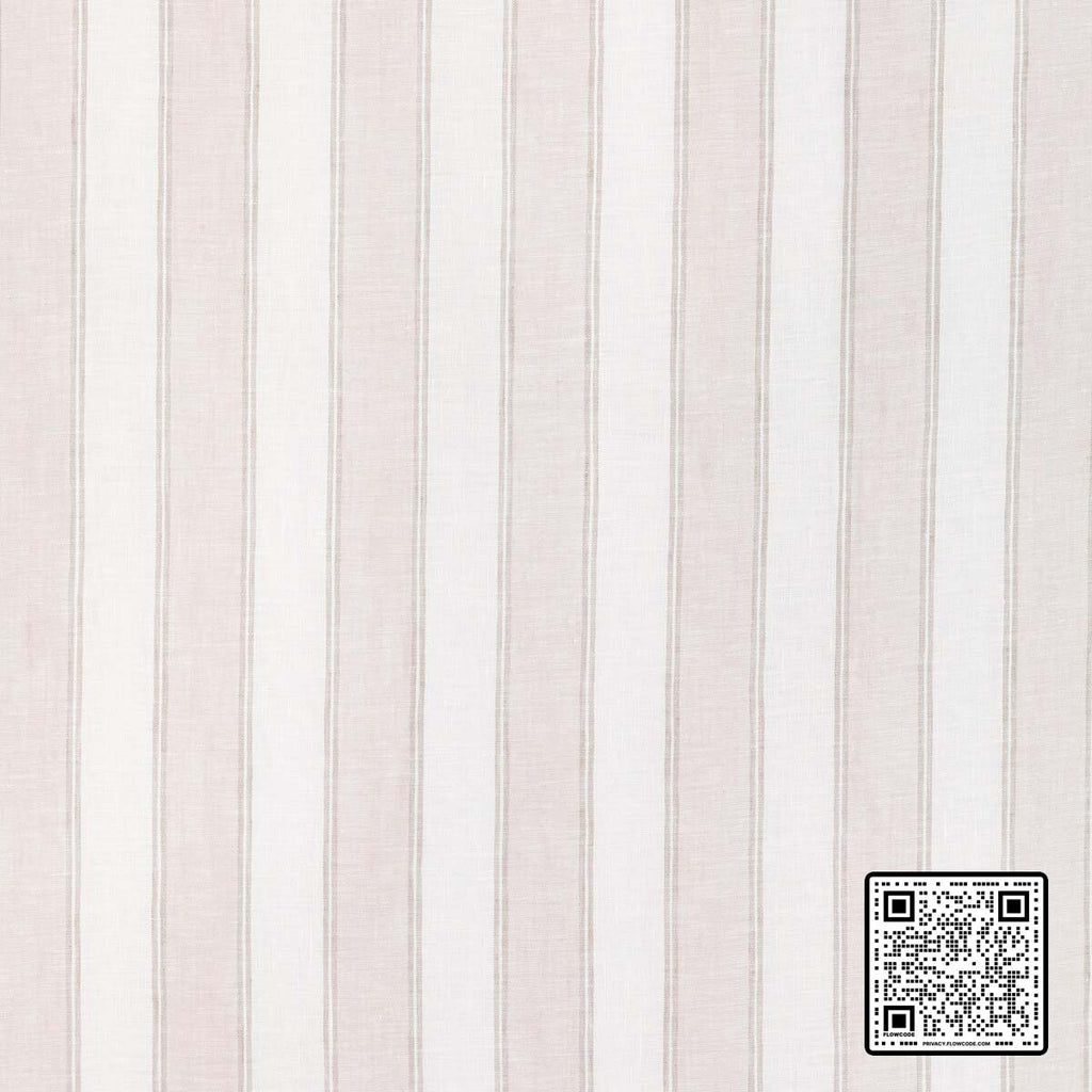 HUMPHREY SHEER LINEN PINK TAUPE WHITE DRAPERY available exclusively at Designer Wallcoverings
