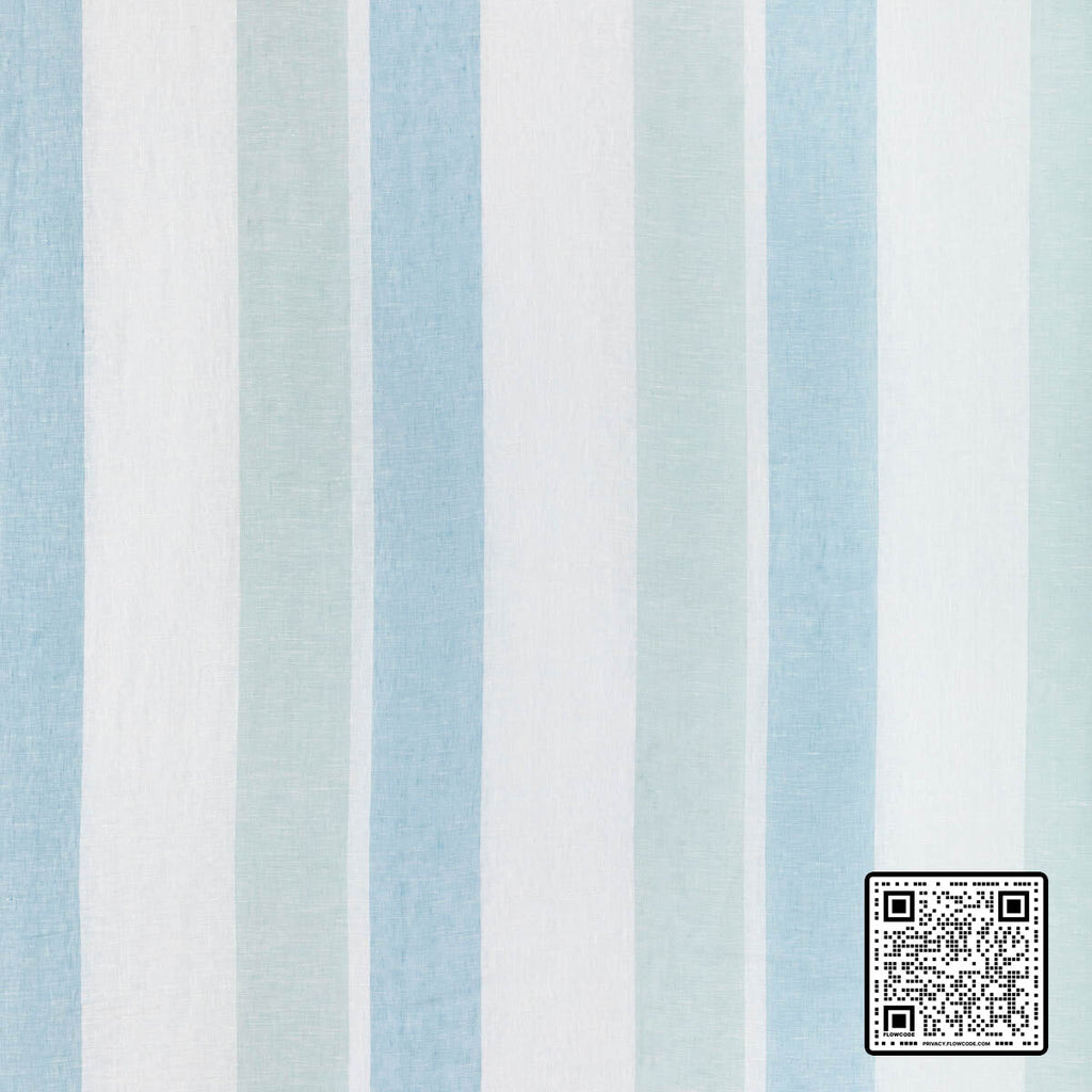  DEL MAR SHEER LINEN BLUE TEAL  DRAPERY available exclusively at Designer Wallcoverings