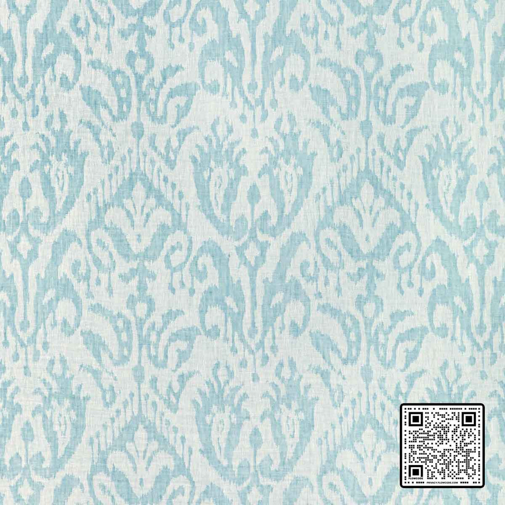  LEANDRO SHEER LINEN BLUE BLUE BLUE DRAPERY available exclusively at Designer Wallcoverings