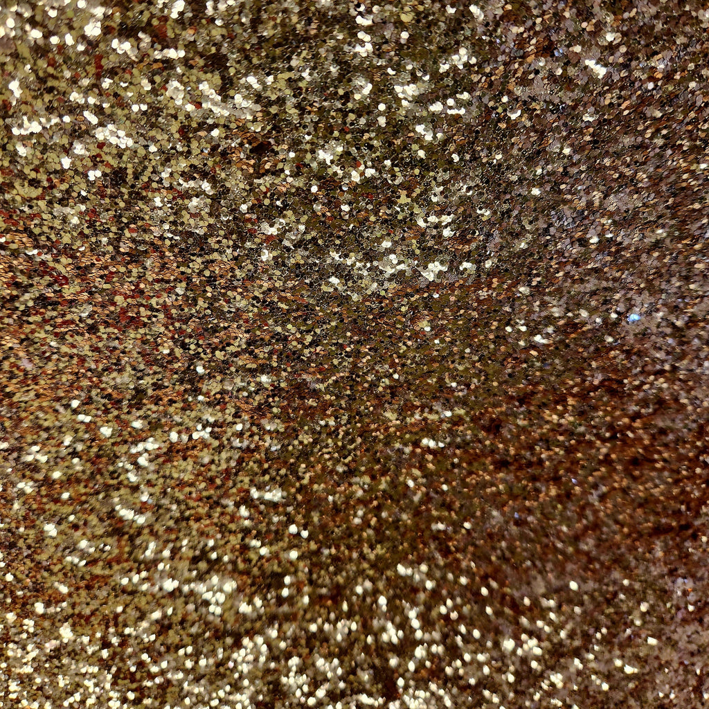 Hollywood Glamour Sequin Glitter - Copper Gold | Glitter Walls