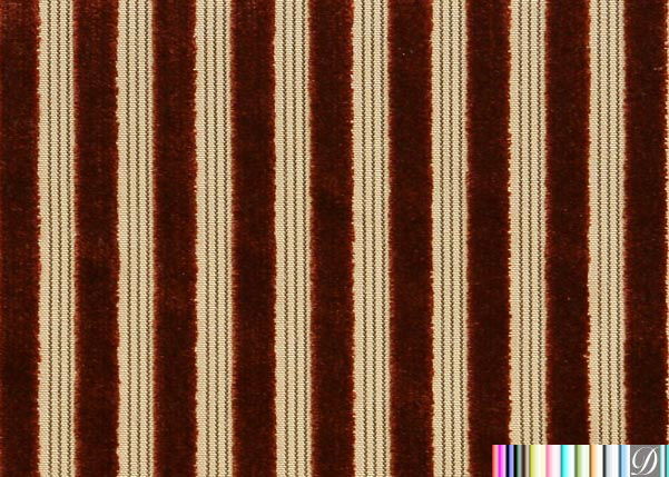Stamford Chenille Stripe Fabric