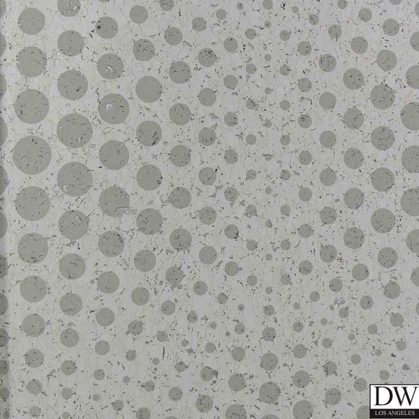 Bella Prato Metallic Modern Dots on Cork Wallpaper | Phillipe Romano