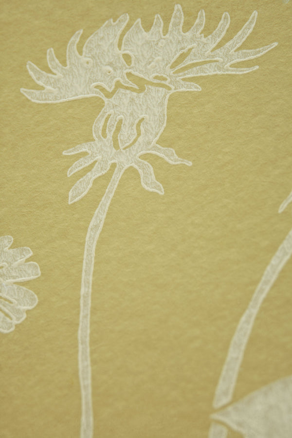 Wild Meadow - Gold Yellow | British Walls