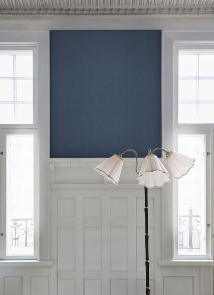 Celine dark blue Wallcovering | Sandberg