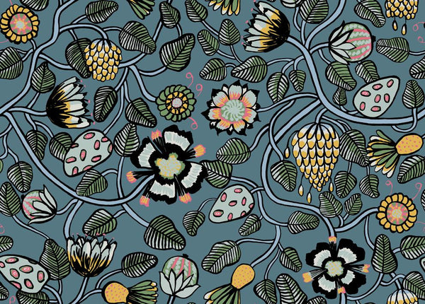 Pieni Tiara 23330X by Marimekko - Designer Wallcoverings and Fabrics