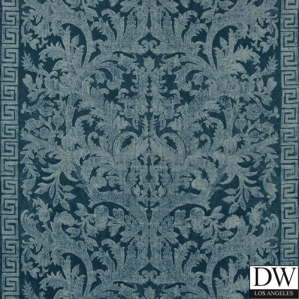Carlotta Velvet Damask Fabric