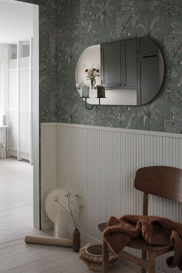 Moa - Juniper Wallcovering | Sandberg