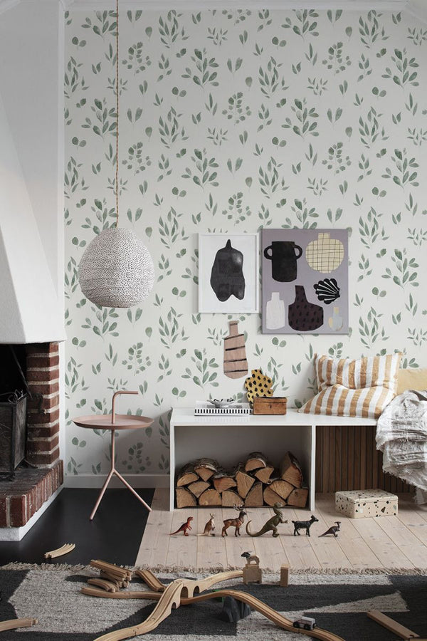 Belle - Jade Wallcovering | Sandberg
