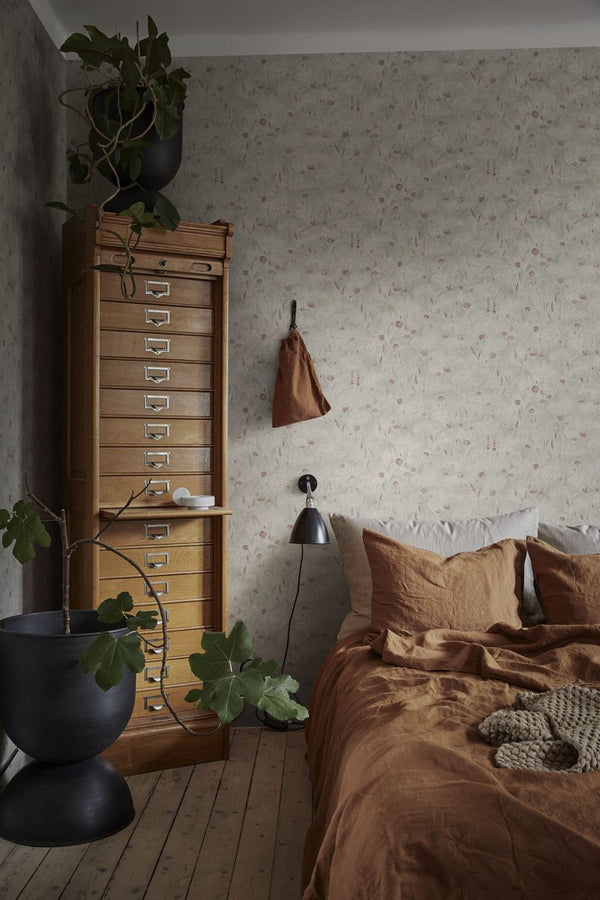 Tove - Sage Green Wallcovering | Sandberg