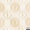 Optic Gold Geometric Wallpaper