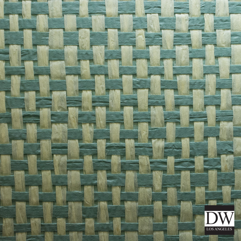 St Barton Paper Weave Wallpaper | Phillipe Romano