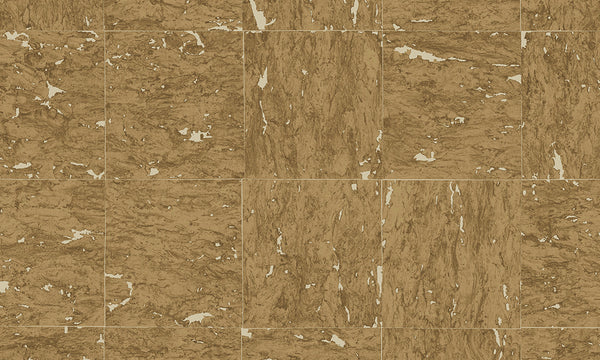 Evora Block Real Cork Wallcovering