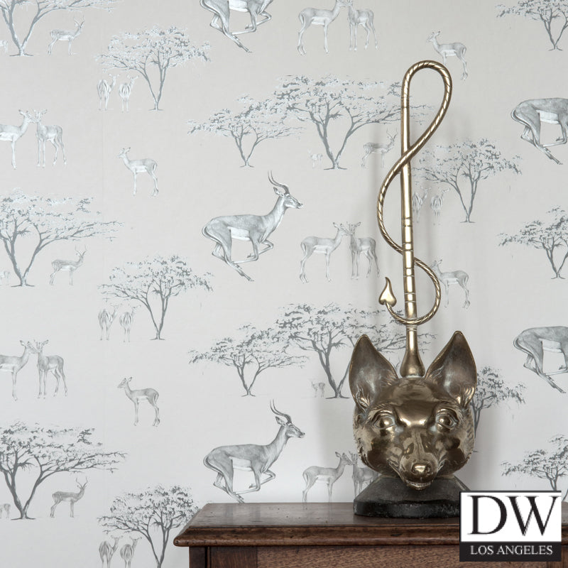 Tribe Tribe Wallpaper - Deers and Trees - 2