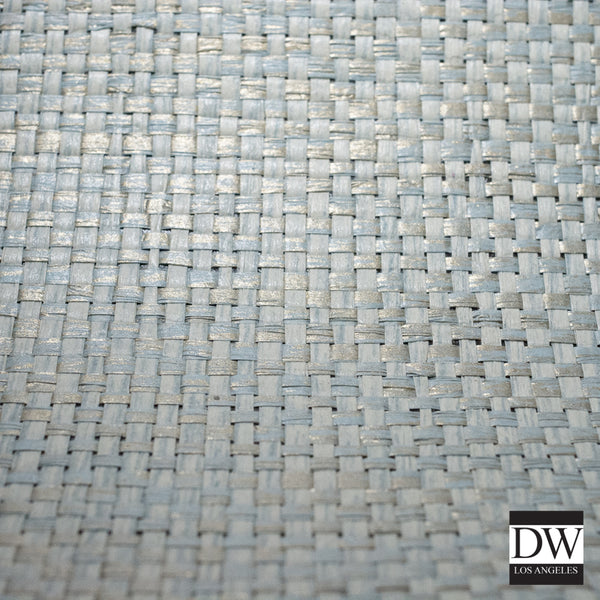 Topanga Canyon Metallic Natural Wallpaper | Phillipe Romano