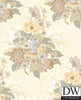 Kamome Island Japanese Floral Damask