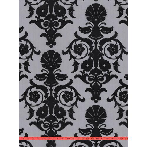 Kelly Deco Velvet Flocked Wallpapers Designer Wallcoverings and Fabrics