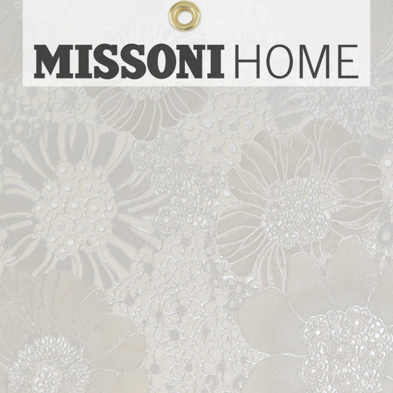 Missoni Home Anemones Wallpaper - Pearl/Silver/Multi