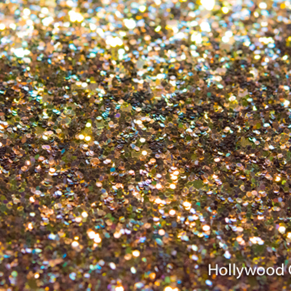 Hollywood Glamour Sequin - Golden Zebra