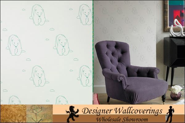 Polar Bear - Off White | Retro Walls