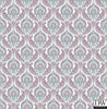 Lulu Plum Damask Wallpaper