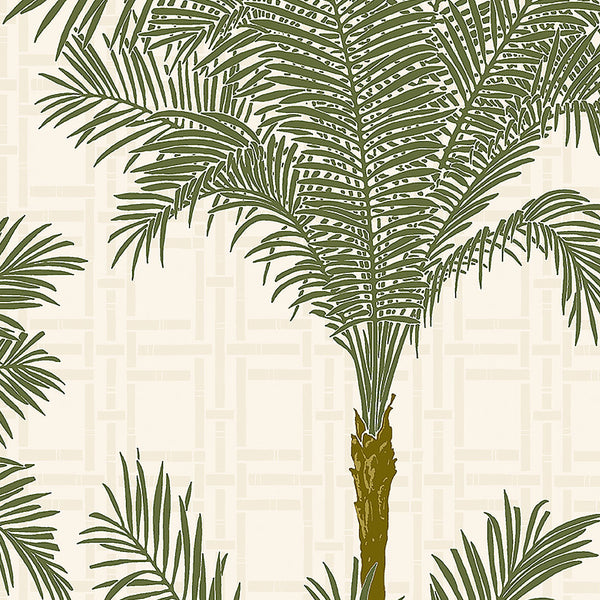 Copacabana - Palm Wallcovering | Schumacher