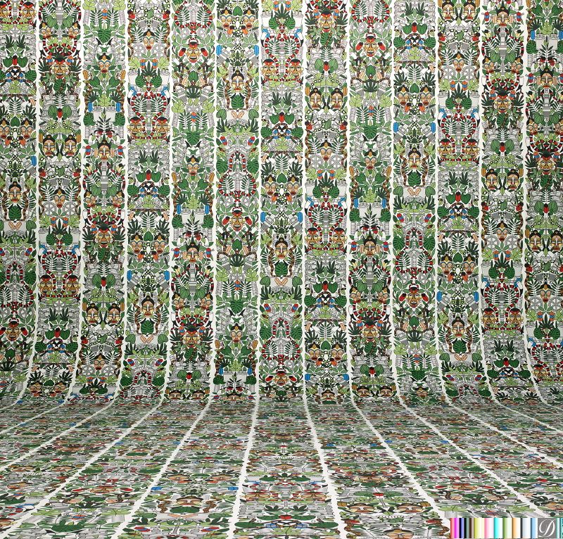 L'Afrique Wallpaper by Studio Job