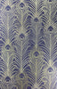 Pippy's Peacock Wallpaper - Dark Blue