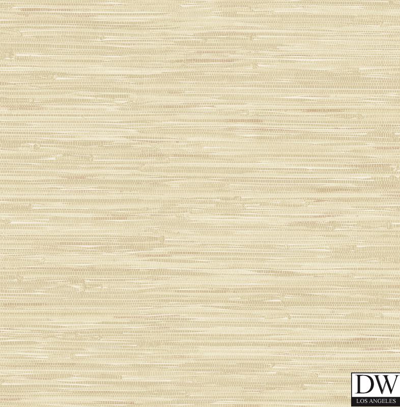 Natalie Taupe Faux Grasscloth Wallpaper