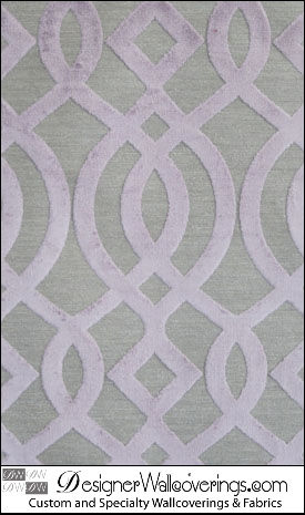 Champs-Elysees Chenille Trellis Lattice Fabric