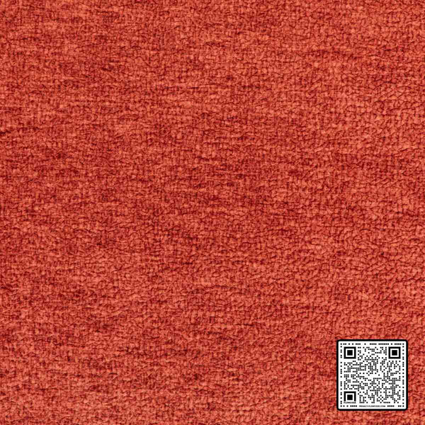  BARTON CHENILLE POLYESTER RED RUST RED UPHOLSTERY available exclusively at Designer Wallcoverings