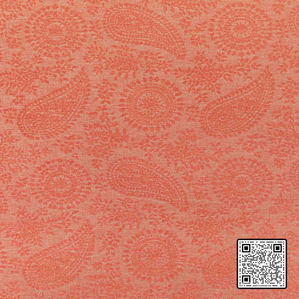  WYLDER POLYESTER - 57%;OLEFIN - 43% CORAL ORANGE ORANGE UPHOLSTERY available exclusively at Designer Wallcoverings