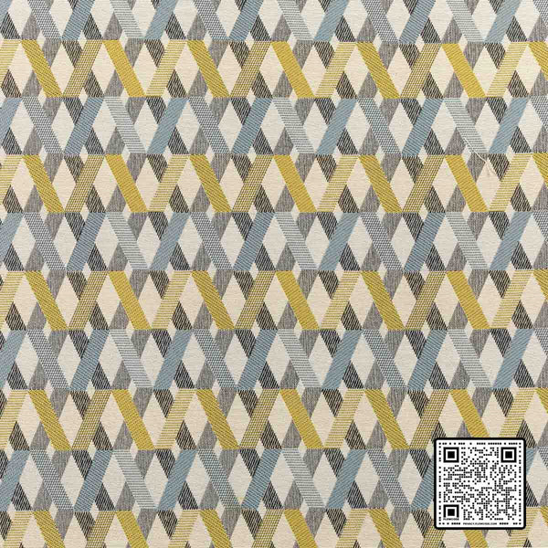  BRIDGEWORK POLYESTER GOLD BLUE BLUE UPHOLSTERY available exclusively at Designer Wallcoverings