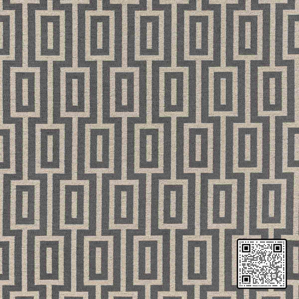  STREET KEY POLYESTER - 66%;OLEFIN - 34% GREY BEIGE CHARCOAL UPHOLSTERY available exclusively at Designer Wallcoverings