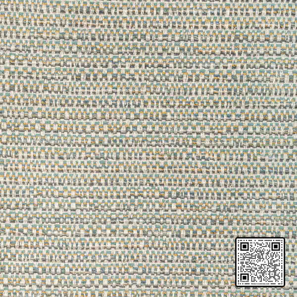  KRAVET DESIGN RAYON - 53%;COTTON - 25%;POLYESTER - 22% GOLD TURQUOISE  UPHOLSTERY available exclusively at Designer Wallcoverings