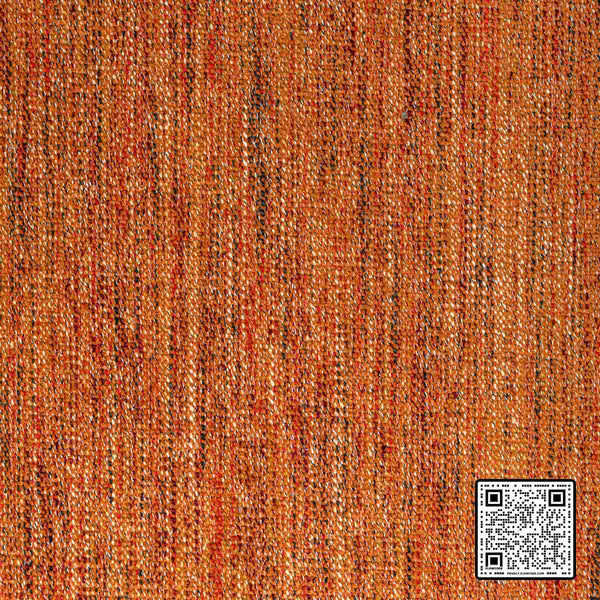  DELFINO POLYESTER - 82%;COTTON - 13%;LINEN - 5% RED ORANGE MULTI UPHOLSTERY available exclusively at Designer Wallcoverings