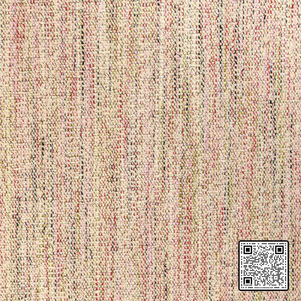  DELFINO POLYESTER - 82%;COTTON - 13%;LINEN - 5% PINK GREEN  UPHOLSTERY available exclusively at Designer Wallcoverings