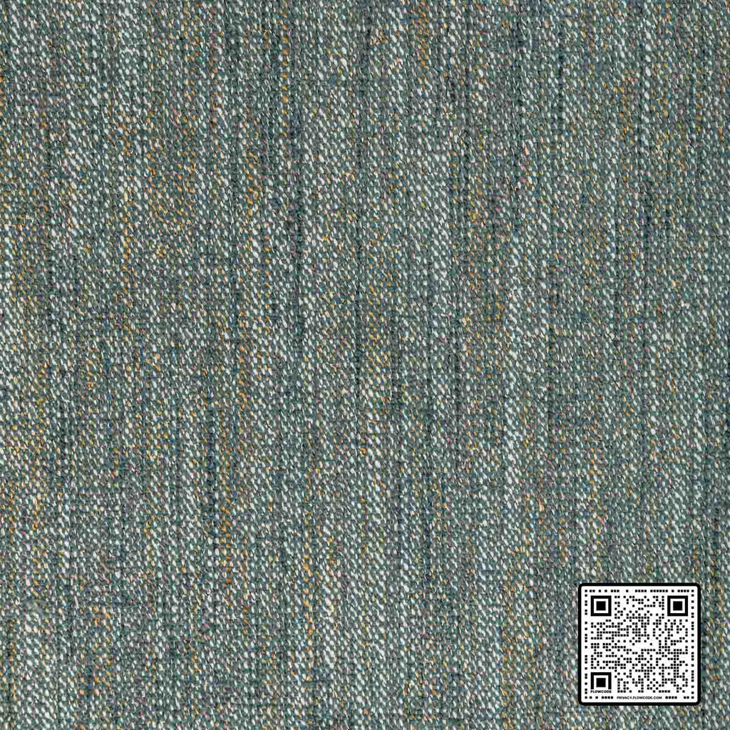  DELFINO POLYESTER - 82%;COTTON - 13%;LINEN - 5% WHITE BROWN BLUE UPHOLSTERY available exclusively at Designer Wallcoverings