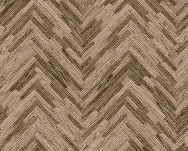 Lucca Herringbone Greek Key | Versace