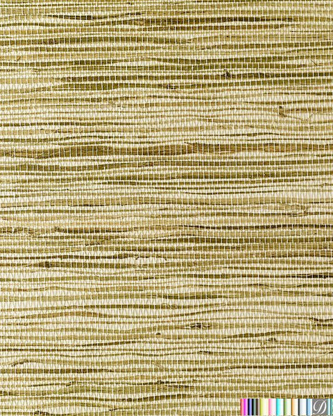 La Gregaria Grasscloth Wallpaper | Phillipe Romano