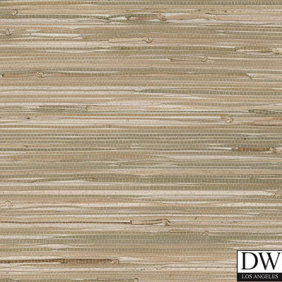 Como Grasscloth Horizontal Weave Green | Phillipe Romano